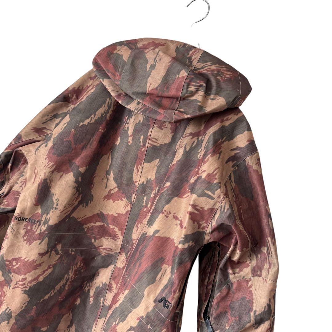 美品 バートン アナログ 3L ゴアテックスJK M カモ