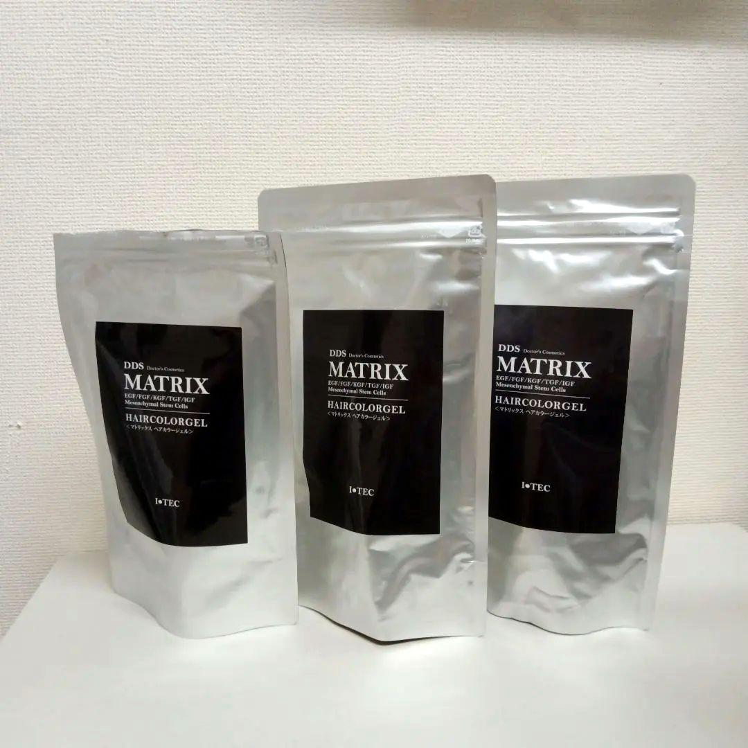 DDSマトリックスヘアカラージェル　3個セット　日本製