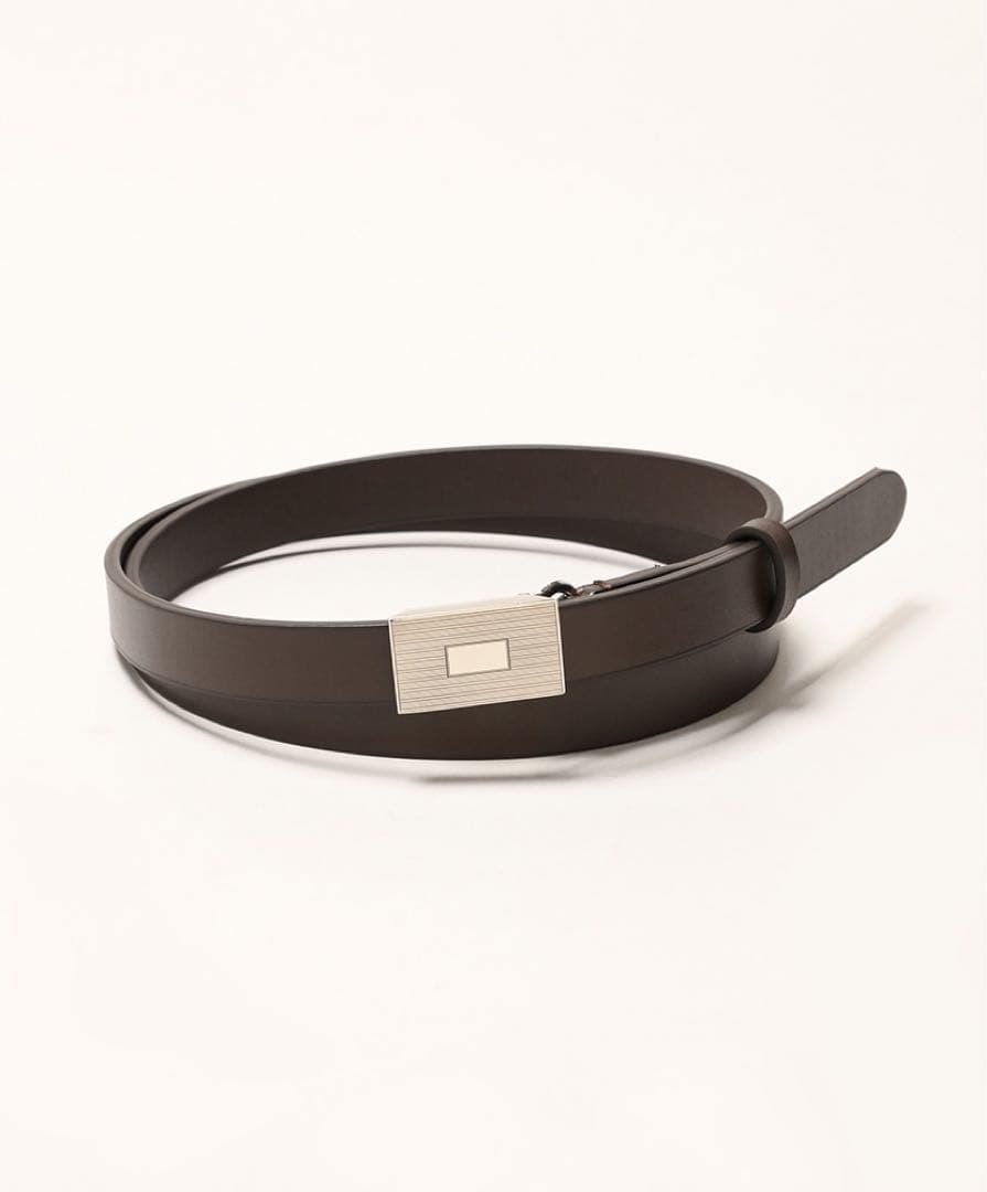 AURALEE オーラリー　Slide Buckle Belt brown
