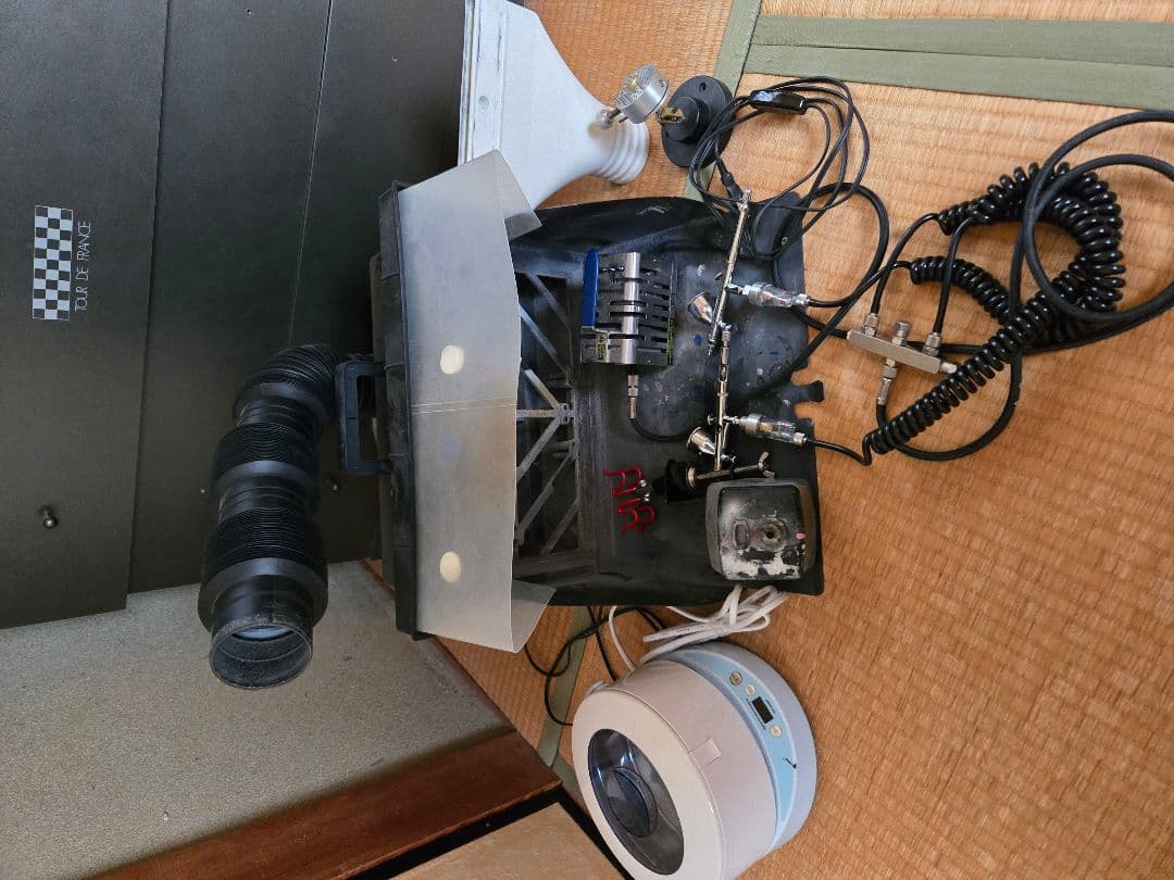 塗装ブース、エアブラシ、コンプレッサー