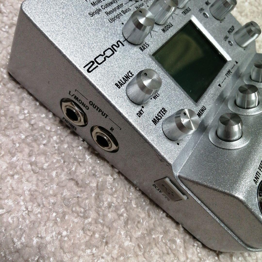 Zoom A3 アコースティックギターマルチエフェクター・プリアンプ