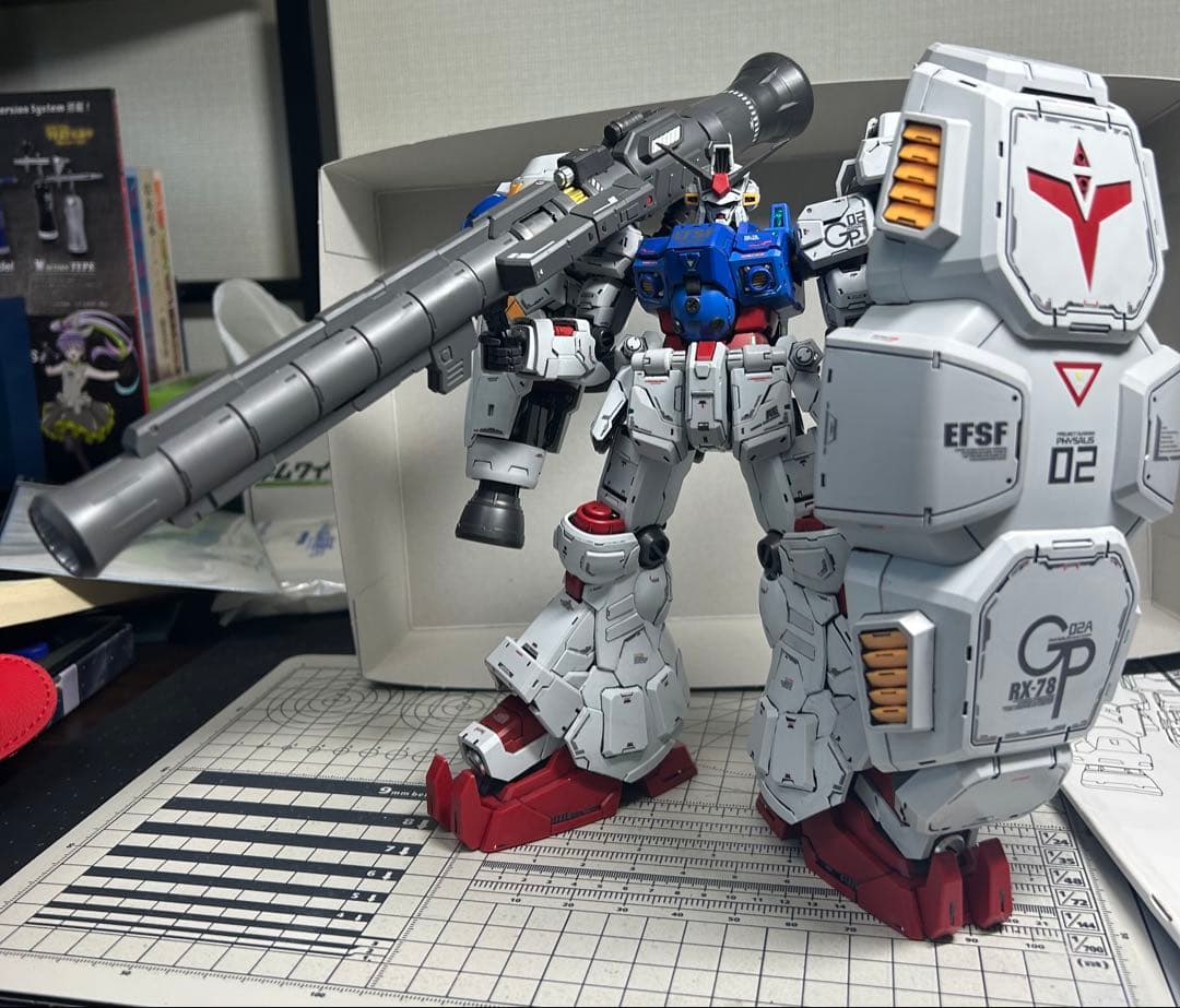【完成品ジャンク品】SOLOMON 1/100 GP-02A サイサリス