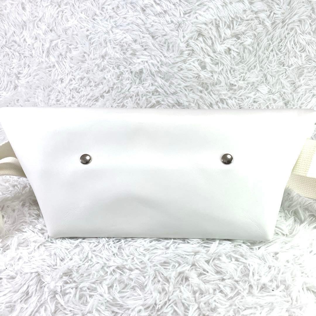 希少カラー Uni&co メッセンジャーバッグ 白 Sサイズ ショルダーバッグ