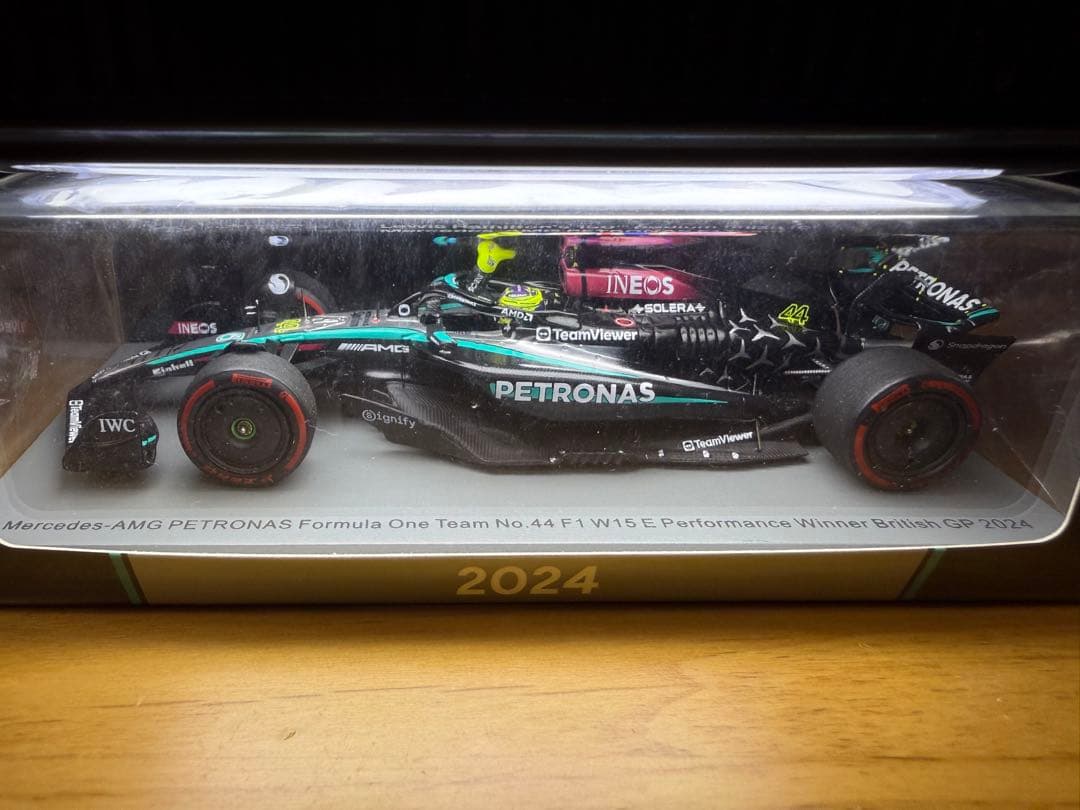 ミニカー 1/43 Mercedes W15 E Winner British GP
