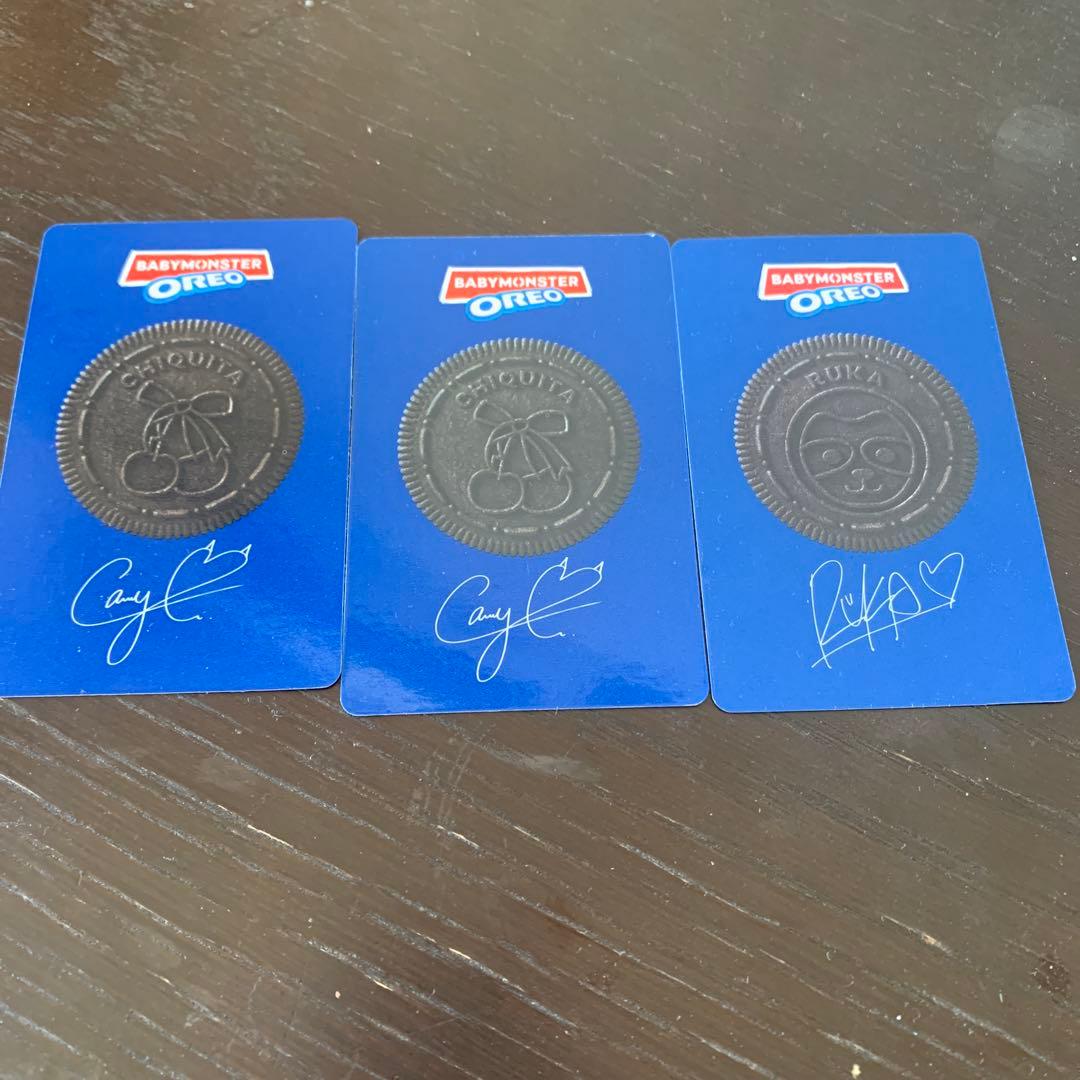 BABYMONSTER サイン入りトレカ ルカ チキタ2枚セットベビモン海外限定