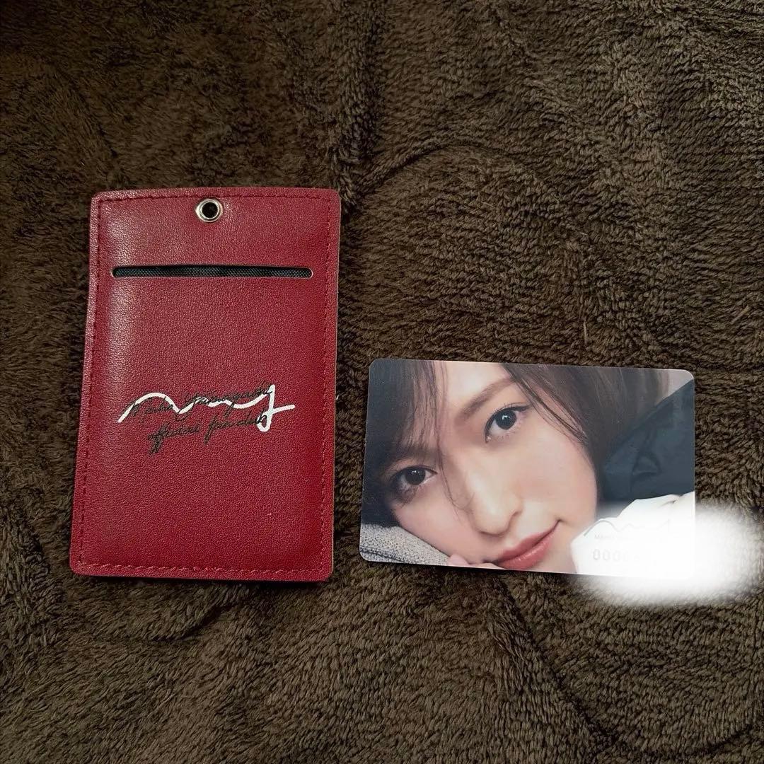 山口真帆　ファンクラブ　会員証