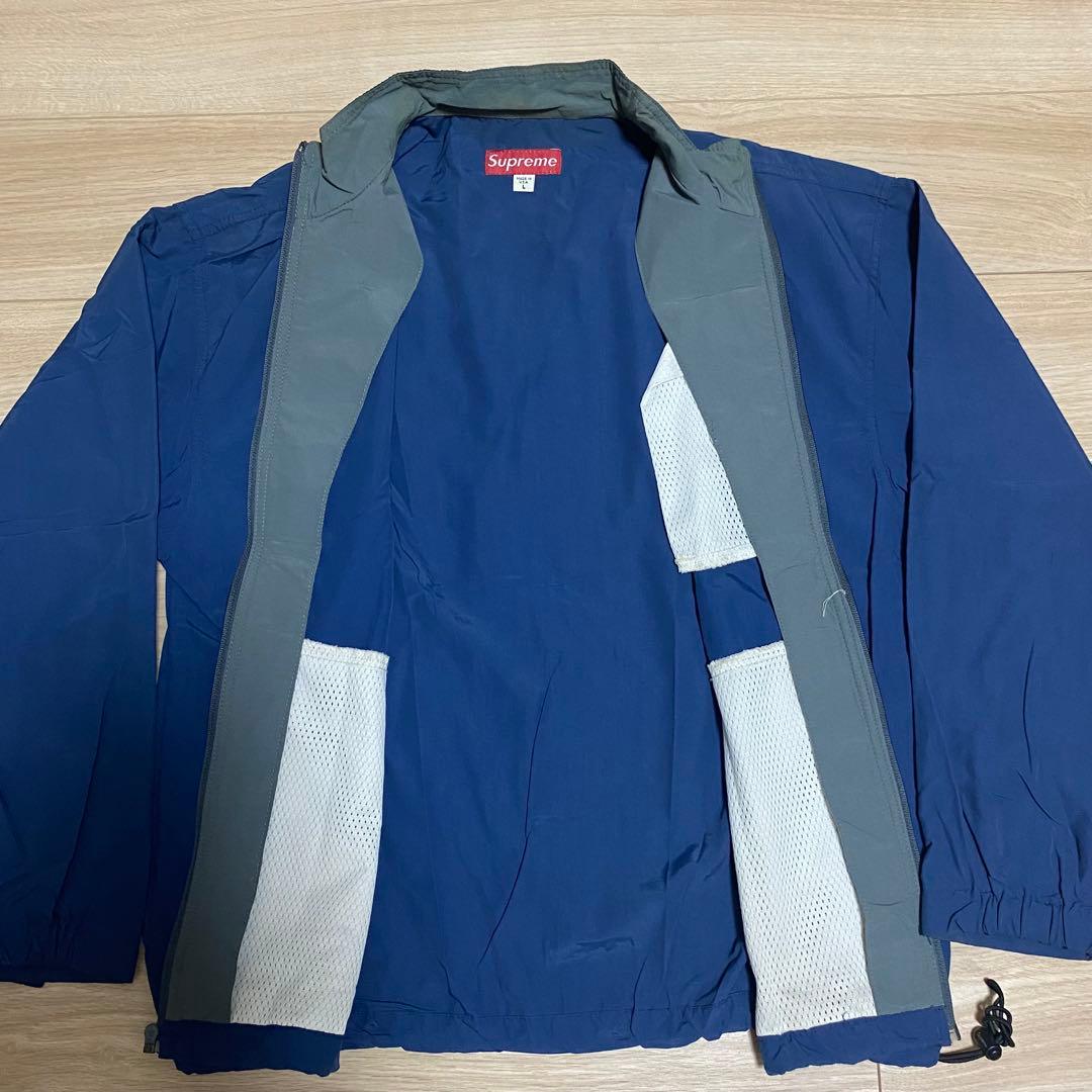 90s Supreme ナイロンジャケット シュプリーム USA製 L ブルー - メルカリ