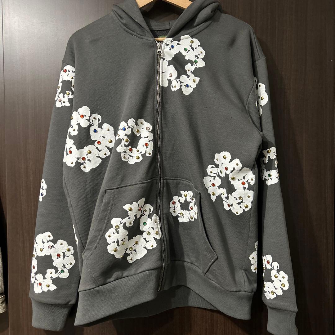 激レア DENIM TEARS デニムティアーズ ジップパーカー - メルカリ