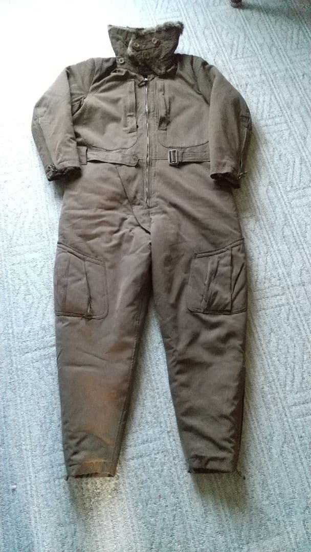 旧日本陸軍 冬用電熱飛行服
