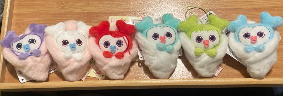公*o様 TWICE LOVELYS おくるみマスコットタグ付き未使用品　6個セ