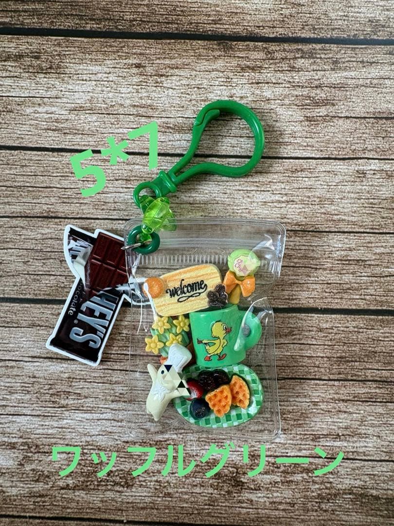 ガチャ詰めポーチ風ღキャンディバックキーホルダーღパーツまとめ売り