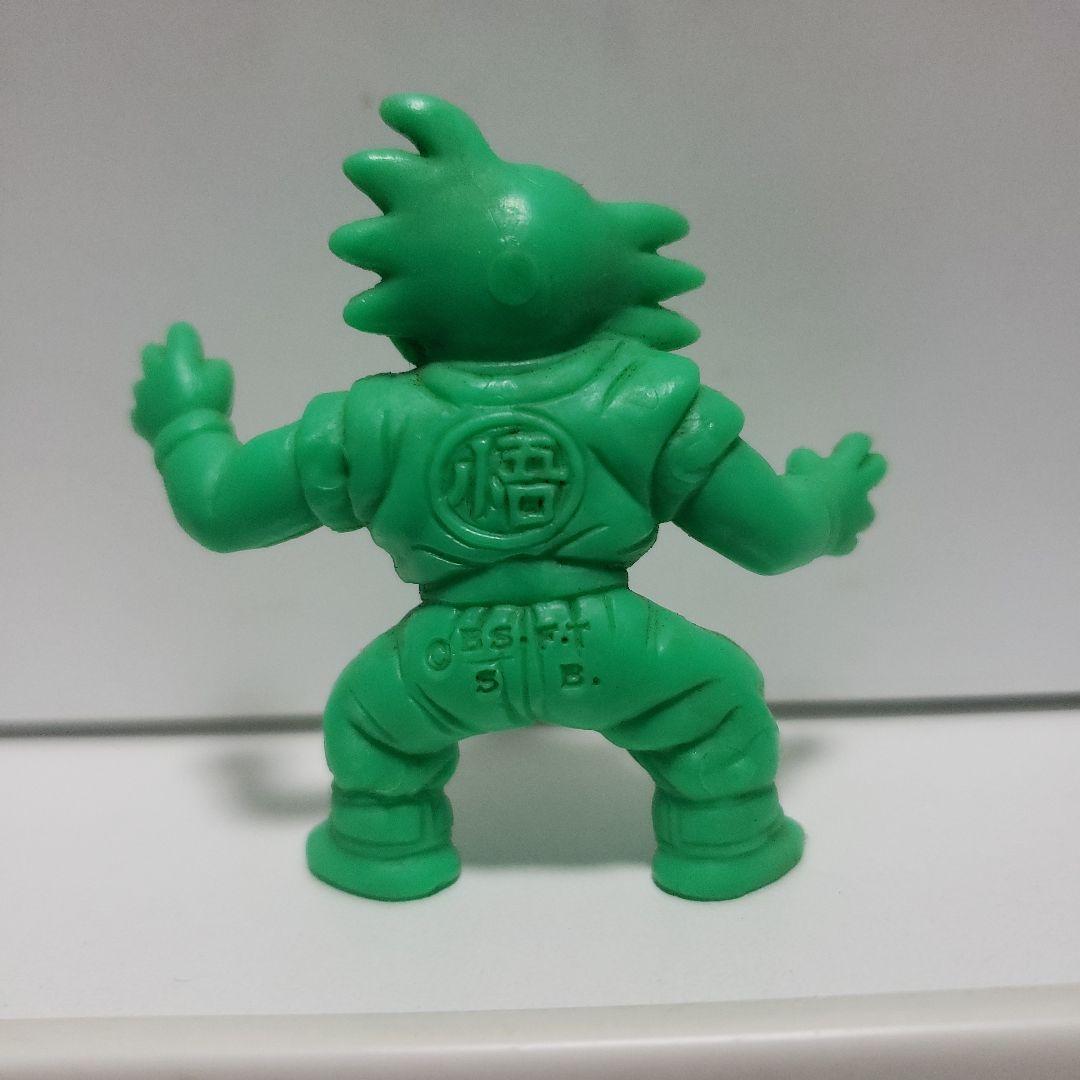 悟空 フィギュア 消しゴム レトロ レア 昔 懐かしい 緑 珍