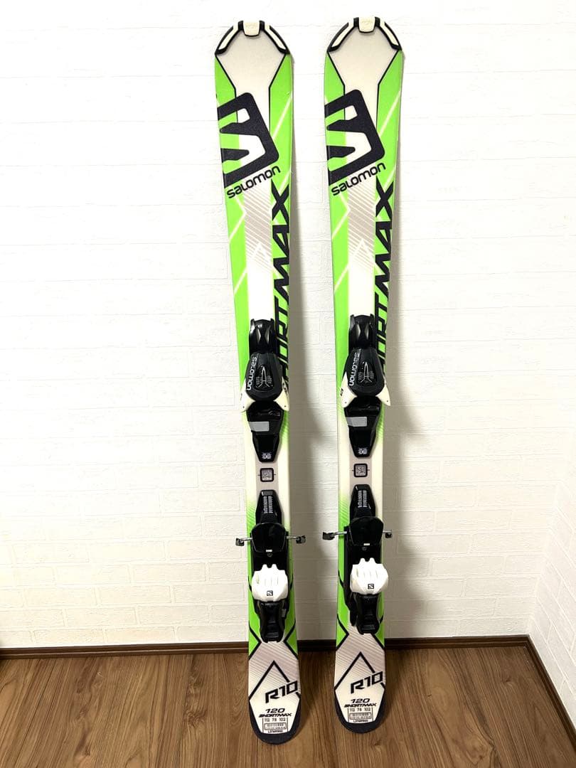 SALOMON SHORTMAX 120㎝ ショートスキー ビンディングL10 - メルカリ
