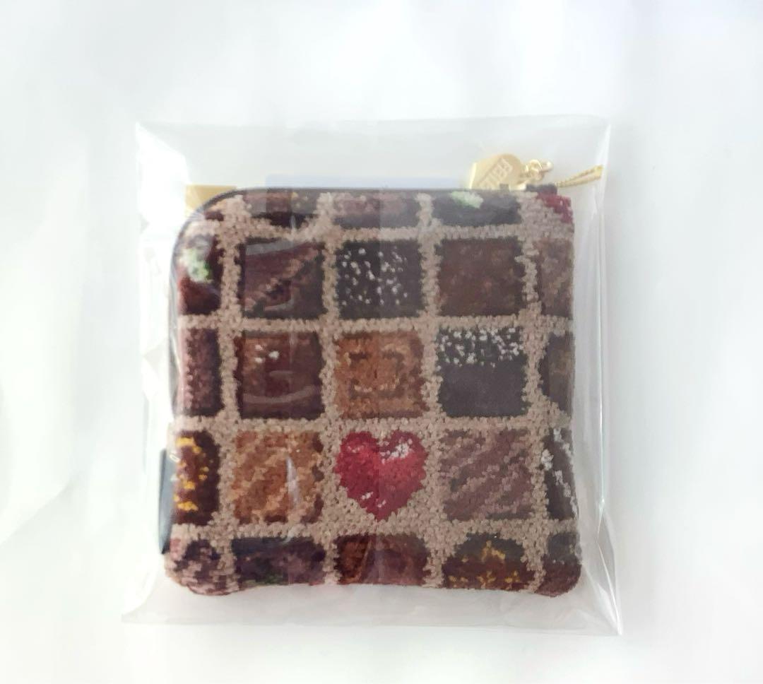 新品】フェイラー コフドゥショコラ スクエアポーチ