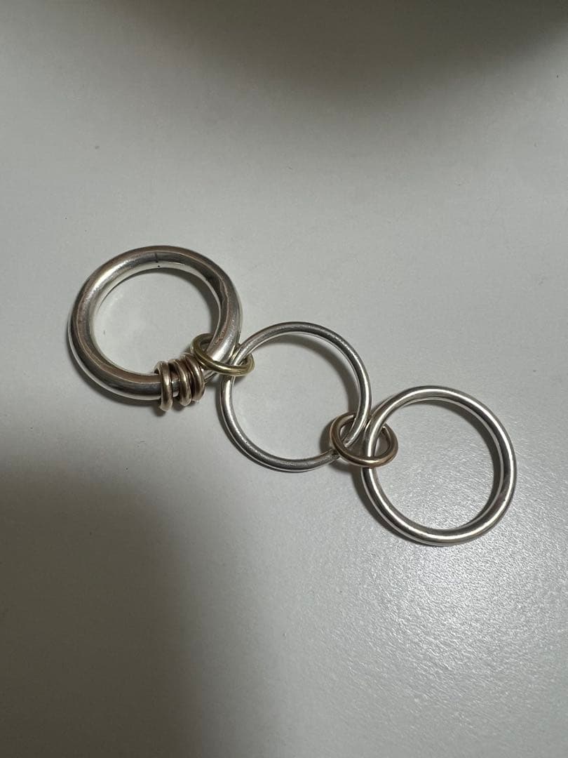 ORION SGリング　3連リング　シルバー/ゴールド Spinelli Kilcollin(スピネリキルコリン)｜【UNISEX】ORION SG リング