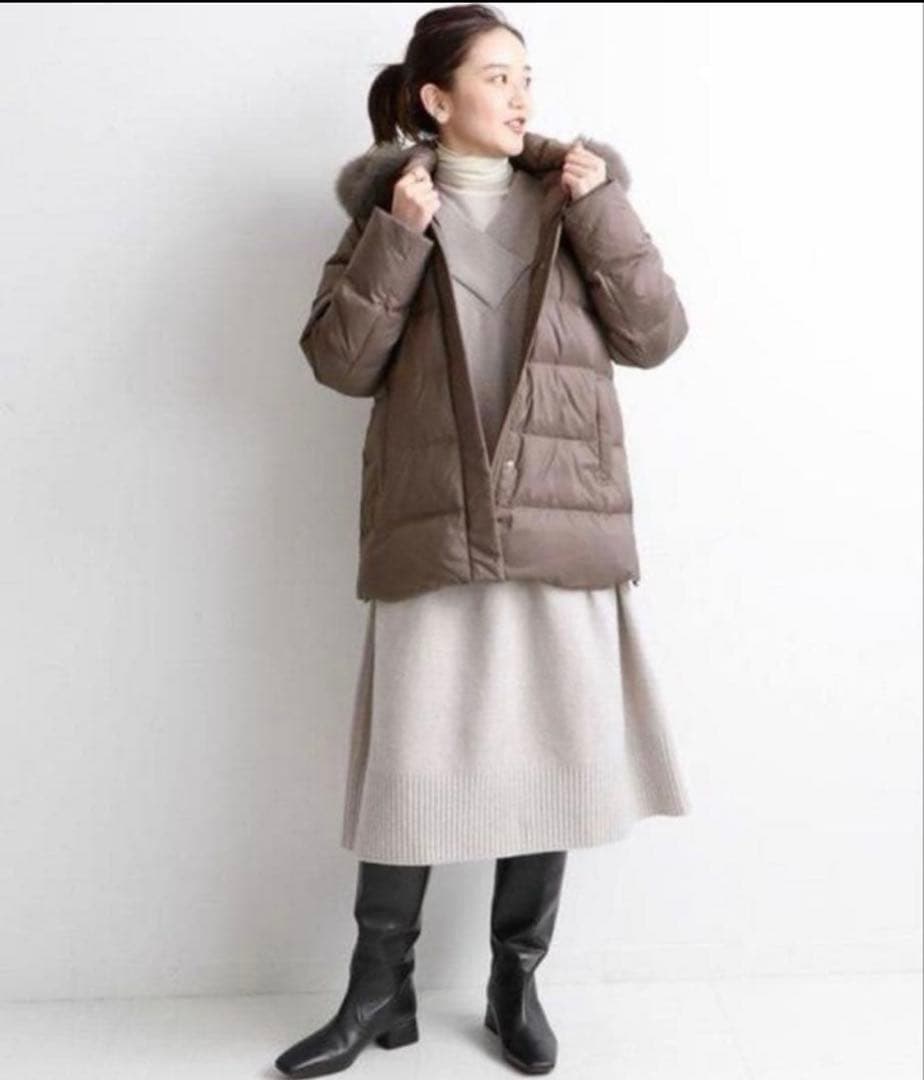 IENA ダウンコート38