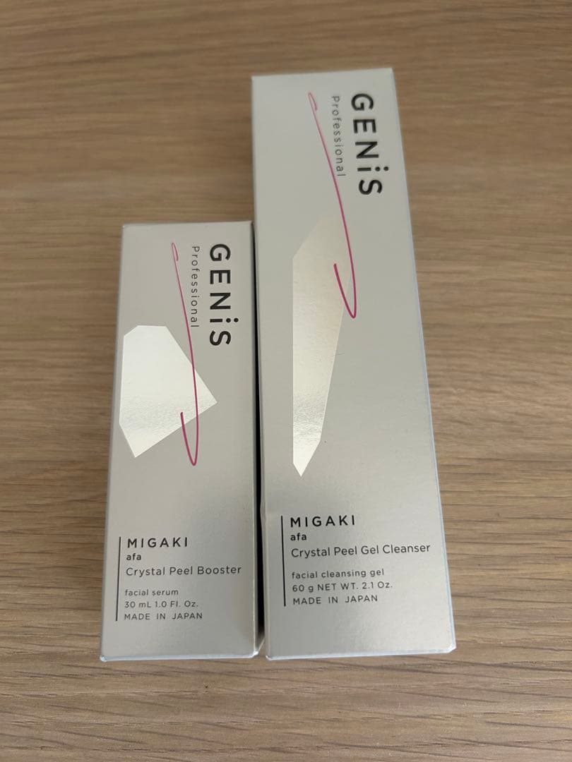 新品::GENiS MIGAKI クリスタルピーリング&クレンザーセット GENiS Professional | 商品詳細