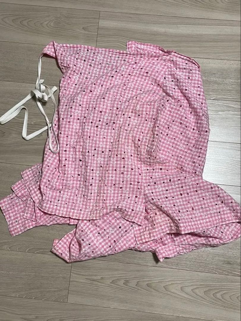 様 ジュンヤワタナベ ギャルソン 巻きスカート ピンク系 JC-S069