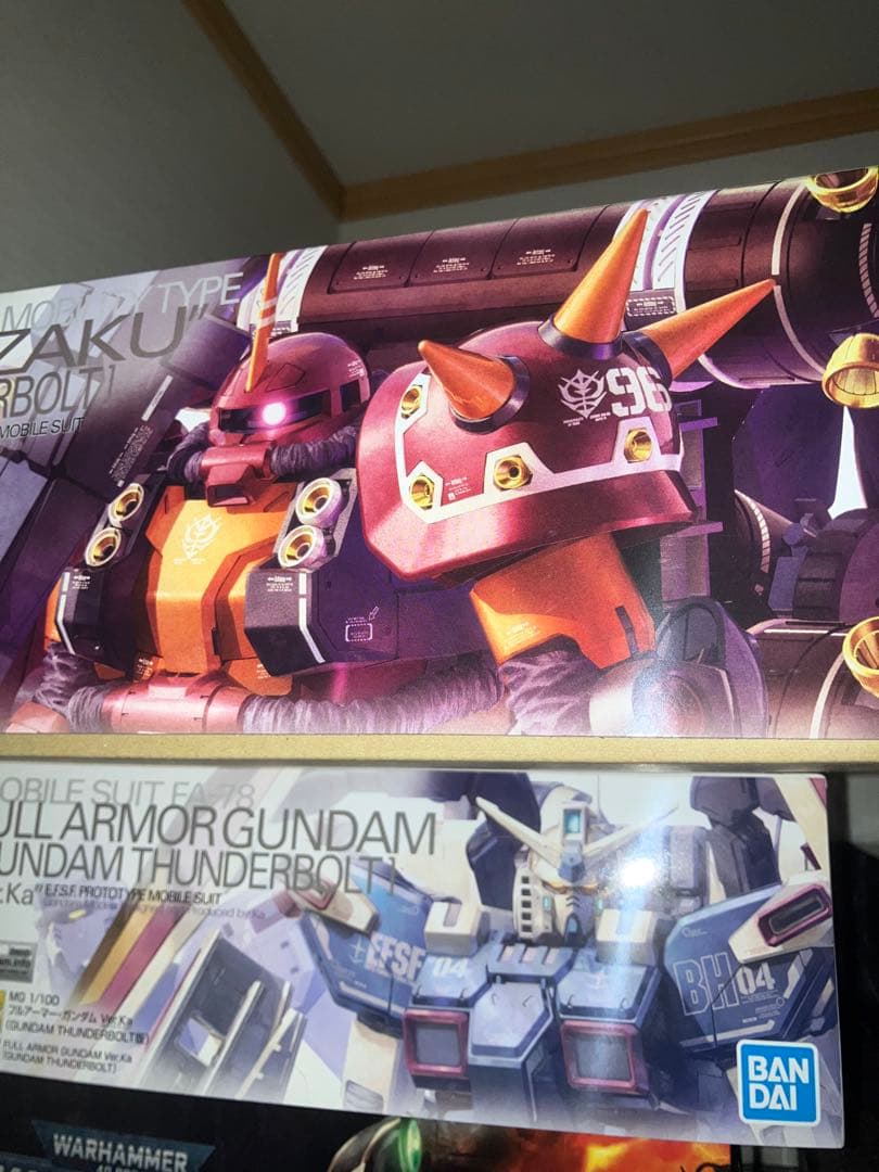 MG 機動戦士ガンダム サンダーボルト サイコザク フルアーマー 2点