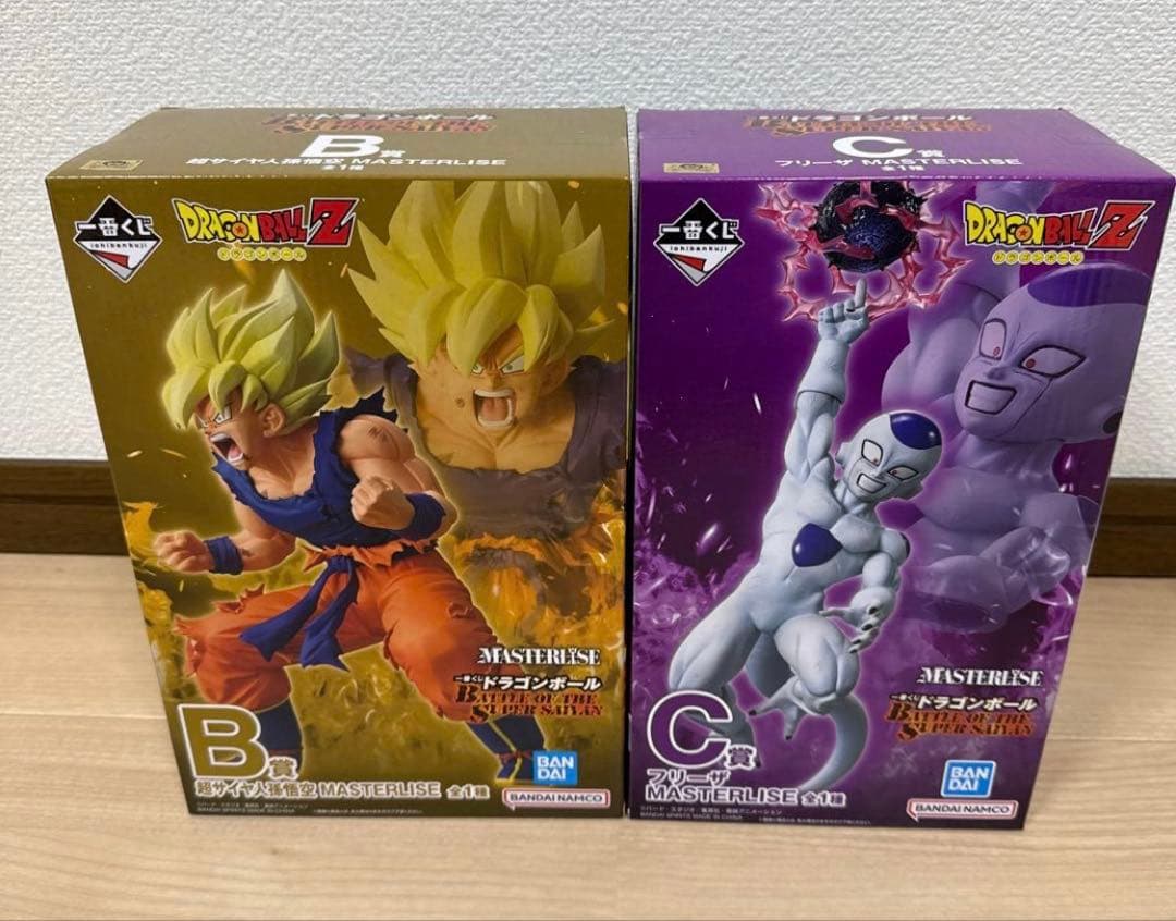 お得一番くじドラゴンボールA,B,C賞3体セット＋下位賞17点おまけ付き