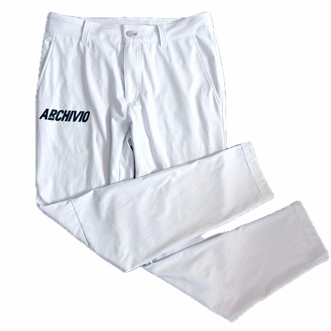 アルチビオ archivio ゴルフウェア パンツ メンズ 46 ホワイト - メルカリ