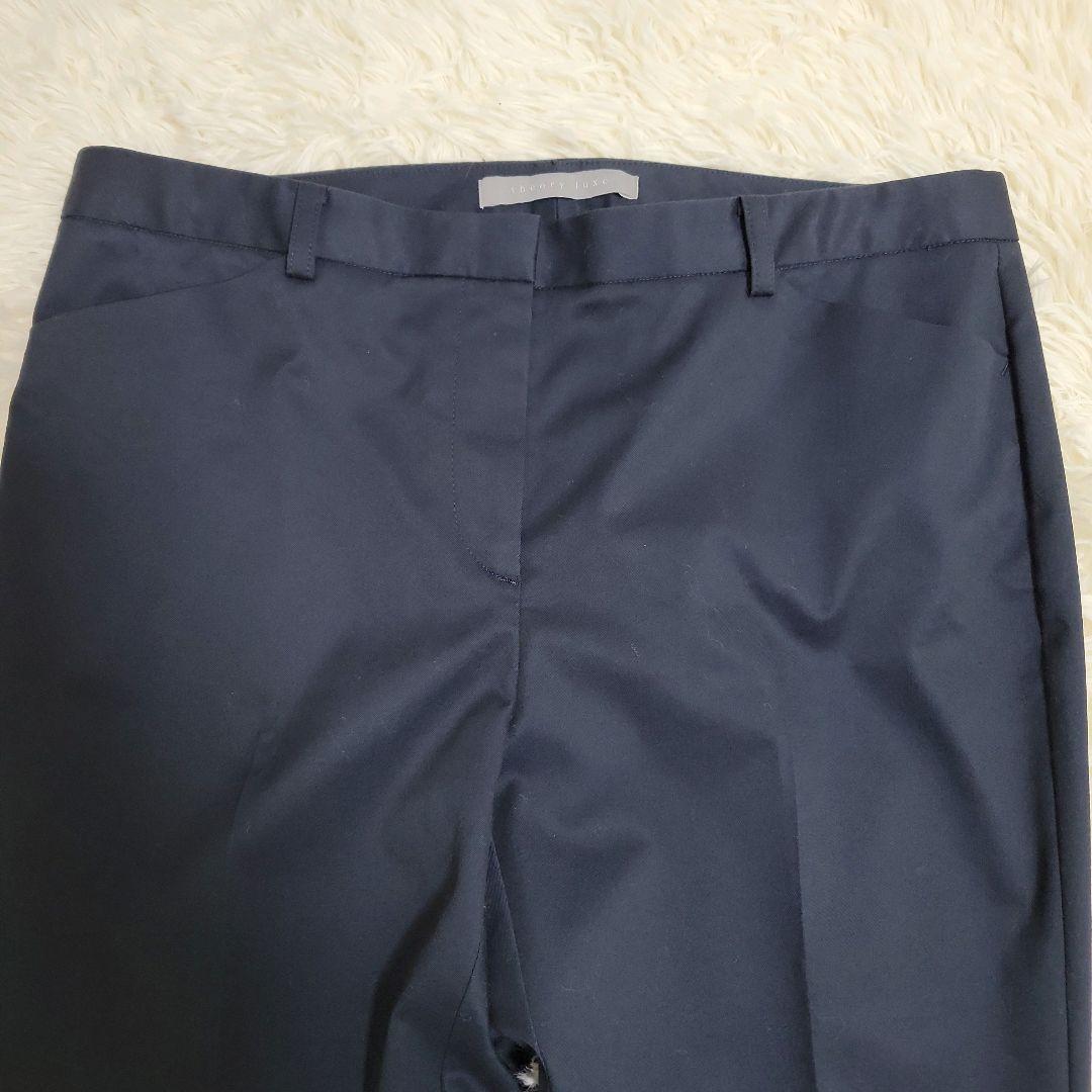 極美品✨ セオリーリュクス スラックスパンツ 濃紺 ネイビー 44 大きい
