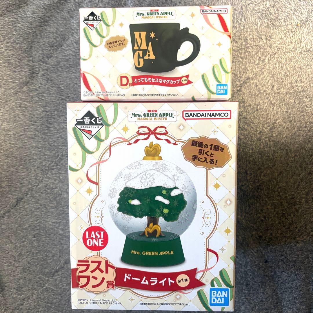 Mrs. GREEN APPLE ミセスグリーンアップル 1番くじ 一番くじ Mrs. GREEN APPLE MAGICAL WINTER｜一番くじ倶楽部｜BANDAI
