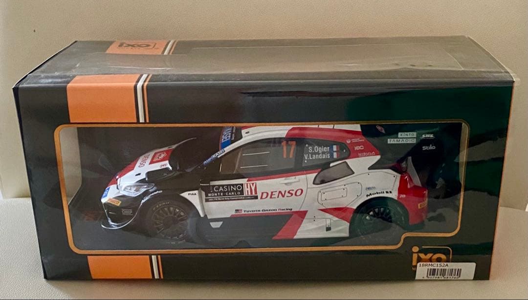 IXO 1/18 トヨタ GRヤリス 2023モンテカルロ