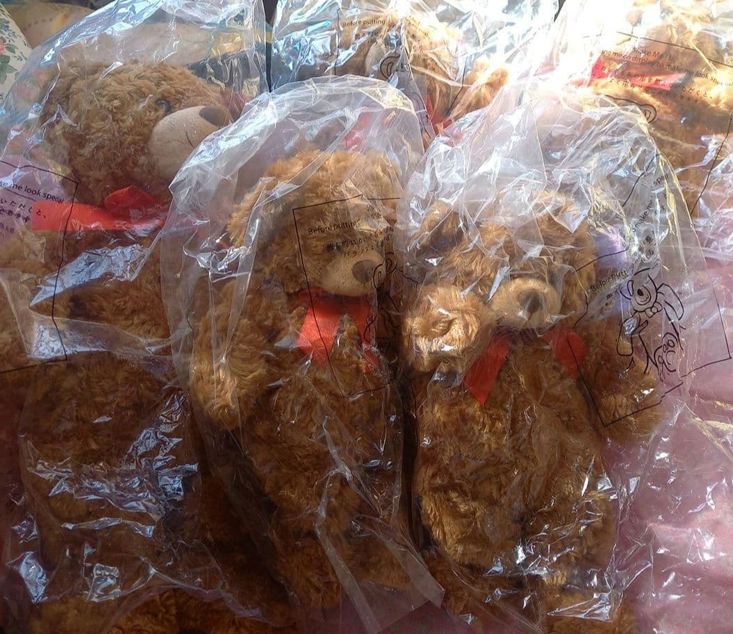 ★ミディアムベア&スモールベア★テディベアぬいぐるみ★5点セット♪