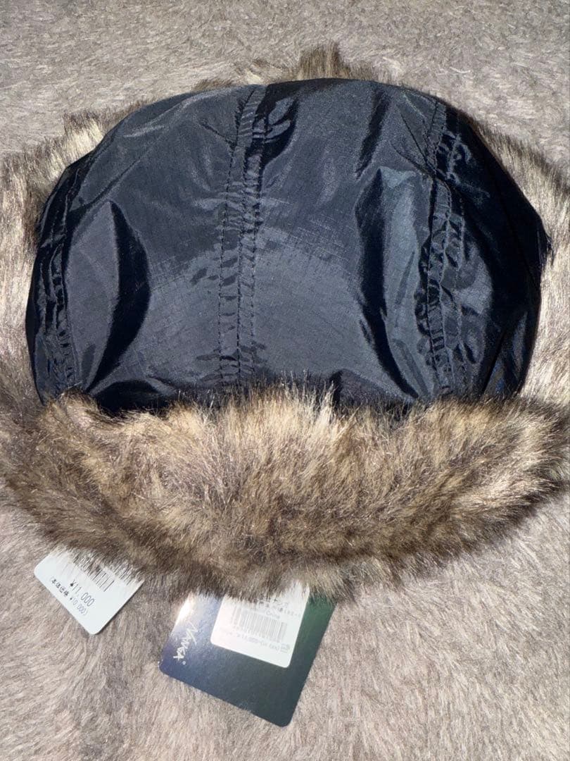 オーロラテックスファーフライトキャップ 新品未使用定価11,000円NANGA