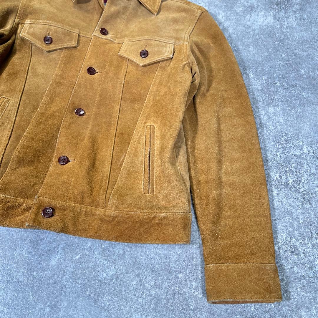 Collective スエード トラッカージャケット L 3rd Gジャン 牛革 - メルカリ