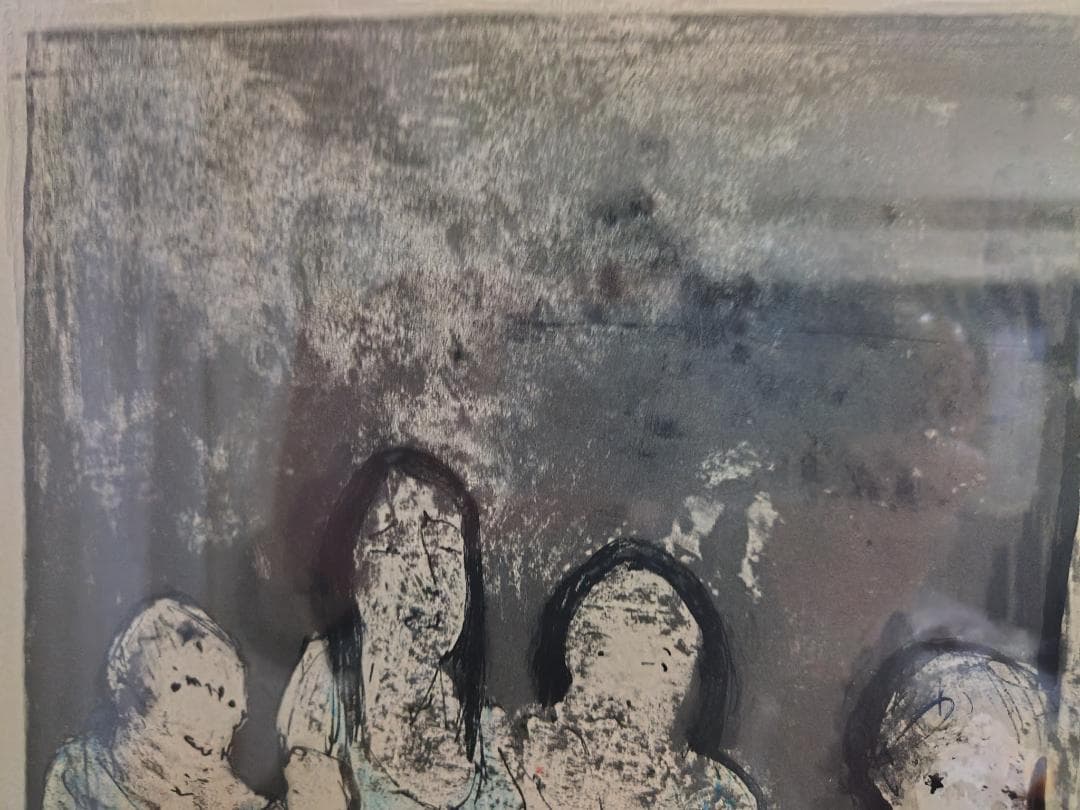 ジャン ジャンセンオリジナルリトグラフ140部限定「観客」フランス