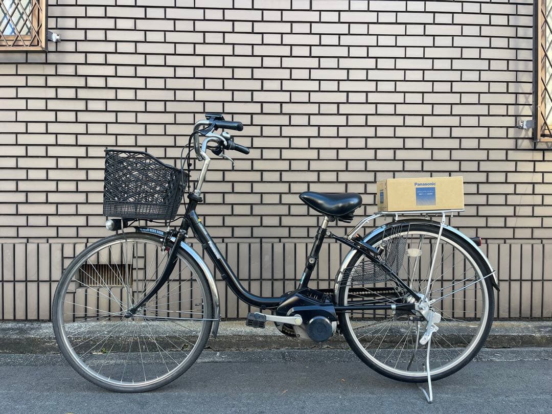 新品バッテリー8.9ahパナソニック電動アシスト自転車26インチ