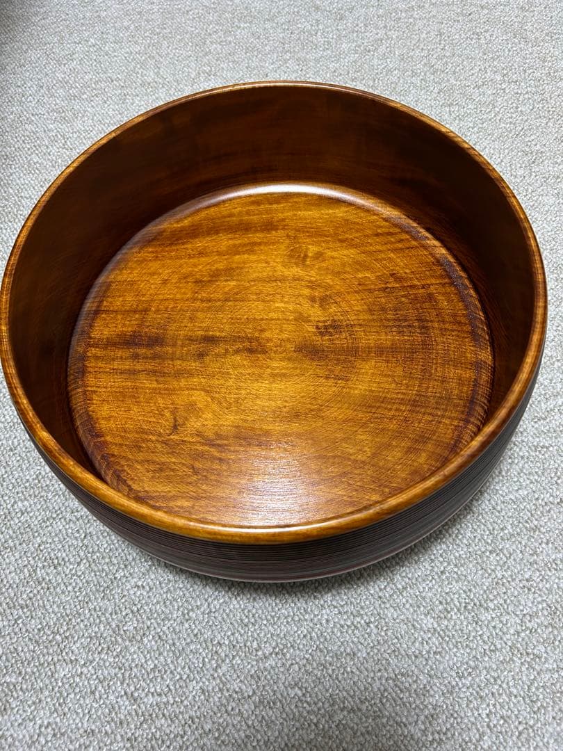 讃岐独楽塗 伝統工芸品33㎝➕茶たく5枚➕萩焼