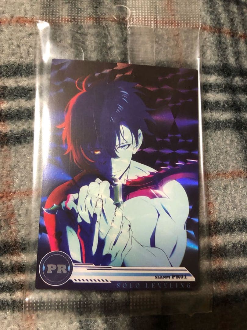 韓国正規品 俺だけレベルアップな件 トレカ PRカードソロレベリング