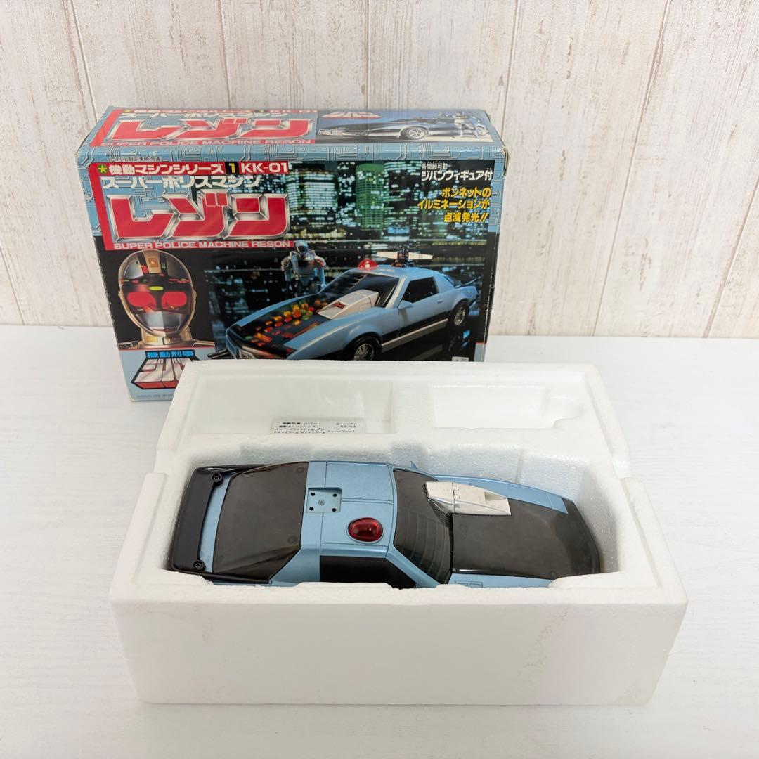 機動刑事ジバン スーパーポリスマシンレゾン 箱あり - メルカリ