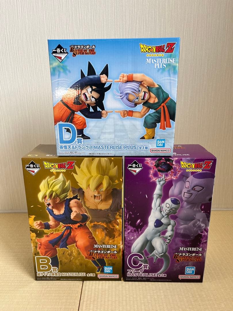 一番くじドラゴンボール　BCD賞セット