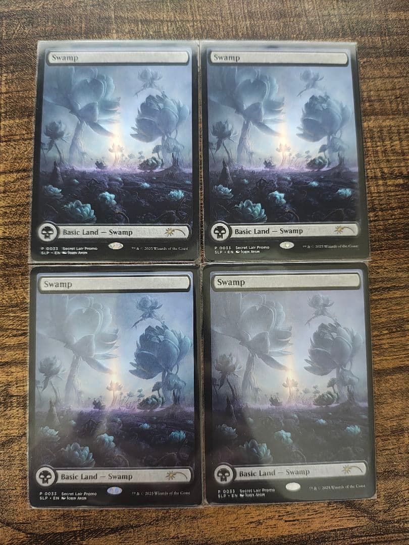 沼　４枚セット　john avon lotus land