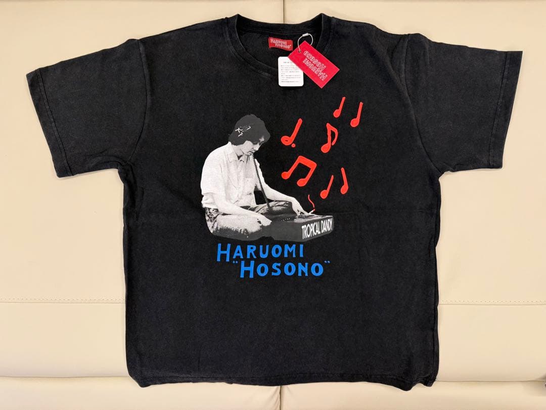 細野晴臣 TROPICAL DANDY Tシャツ L ブラック - メルカリ