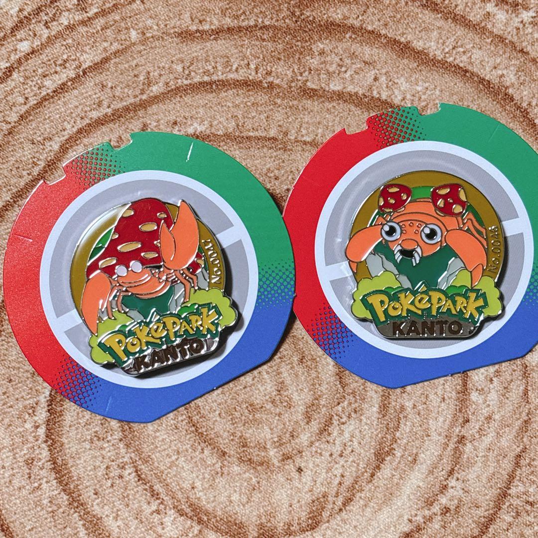 ポケパーク ピンズ ピンバッジ パラス パラセクト - メルカリ