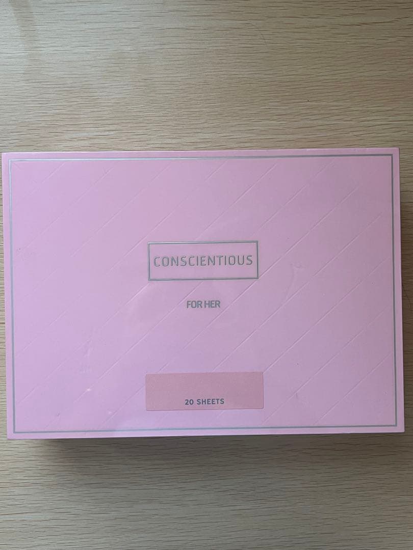 CONSCIENTIOUS FOR HER シートマスク 20枚入り