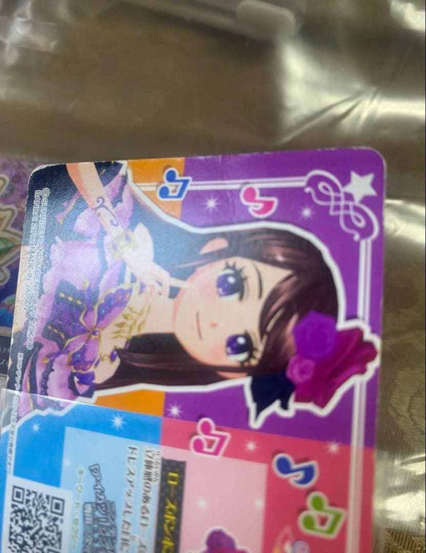 アイカツ プレミアムレア アクセ ローズボンボン クリスタル