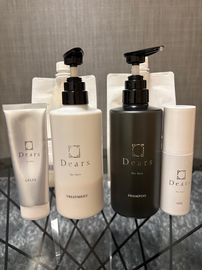Dears 髪用シャンプー・トリートメント・オイル・ジェルセット