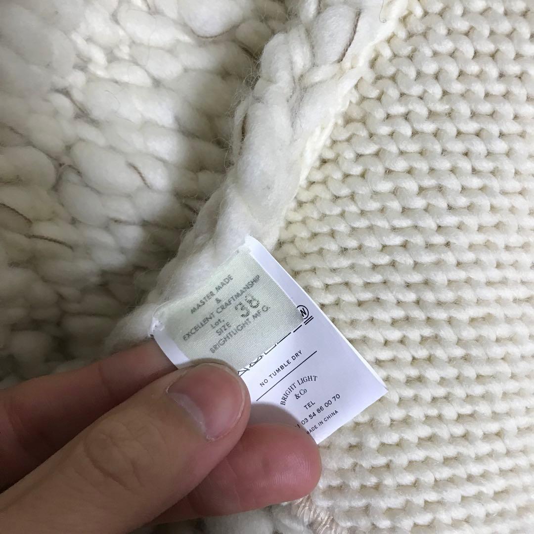 size38 オールドジョー OLD JOE 24aw カウチンニット - メルカリ