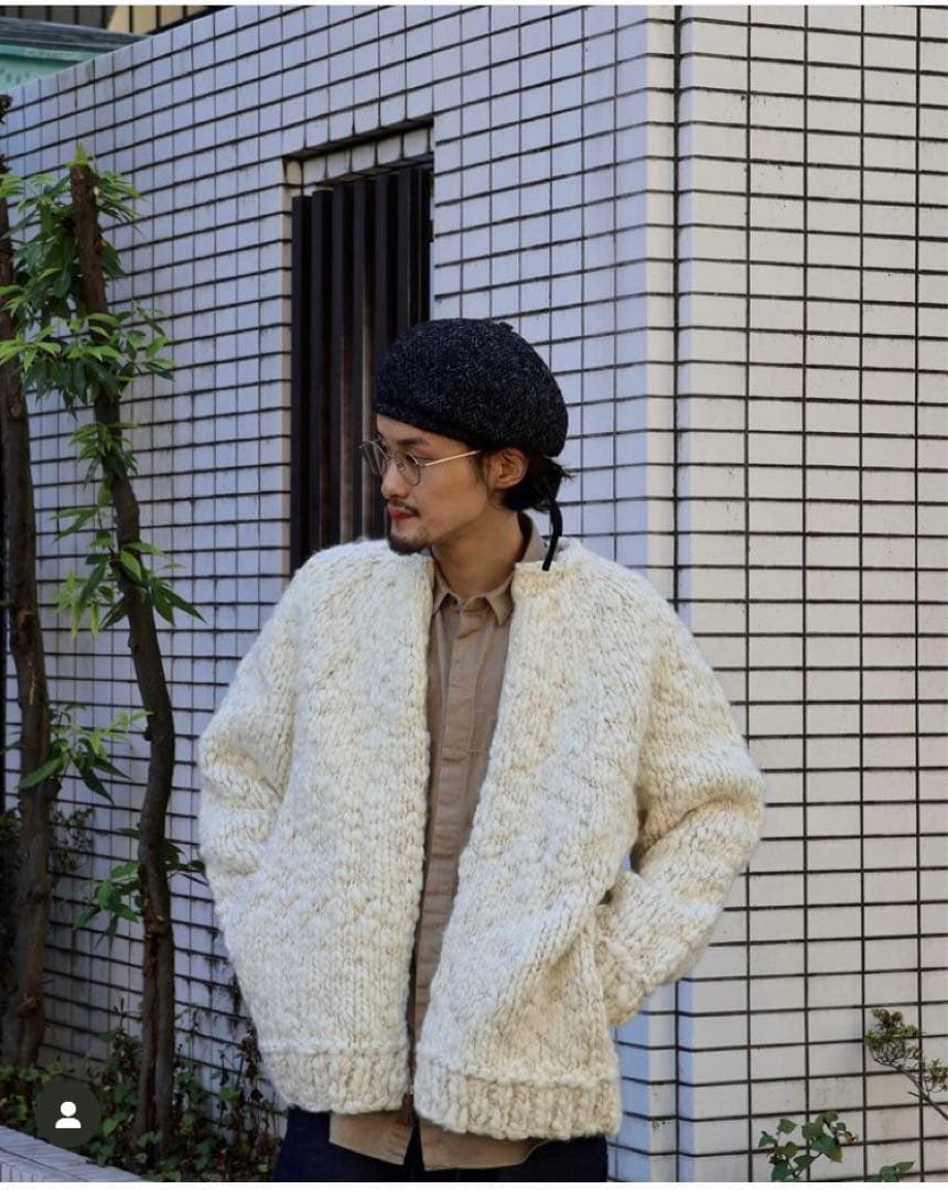 size38 オールドジョー OLD JOE 24aw カウチンニット - メルカリ