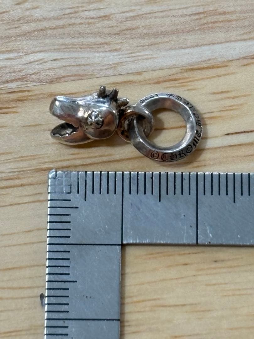 CHROME HEARTSクロムハーツ DINO HEADディノヘッド チャーム - メルカリ