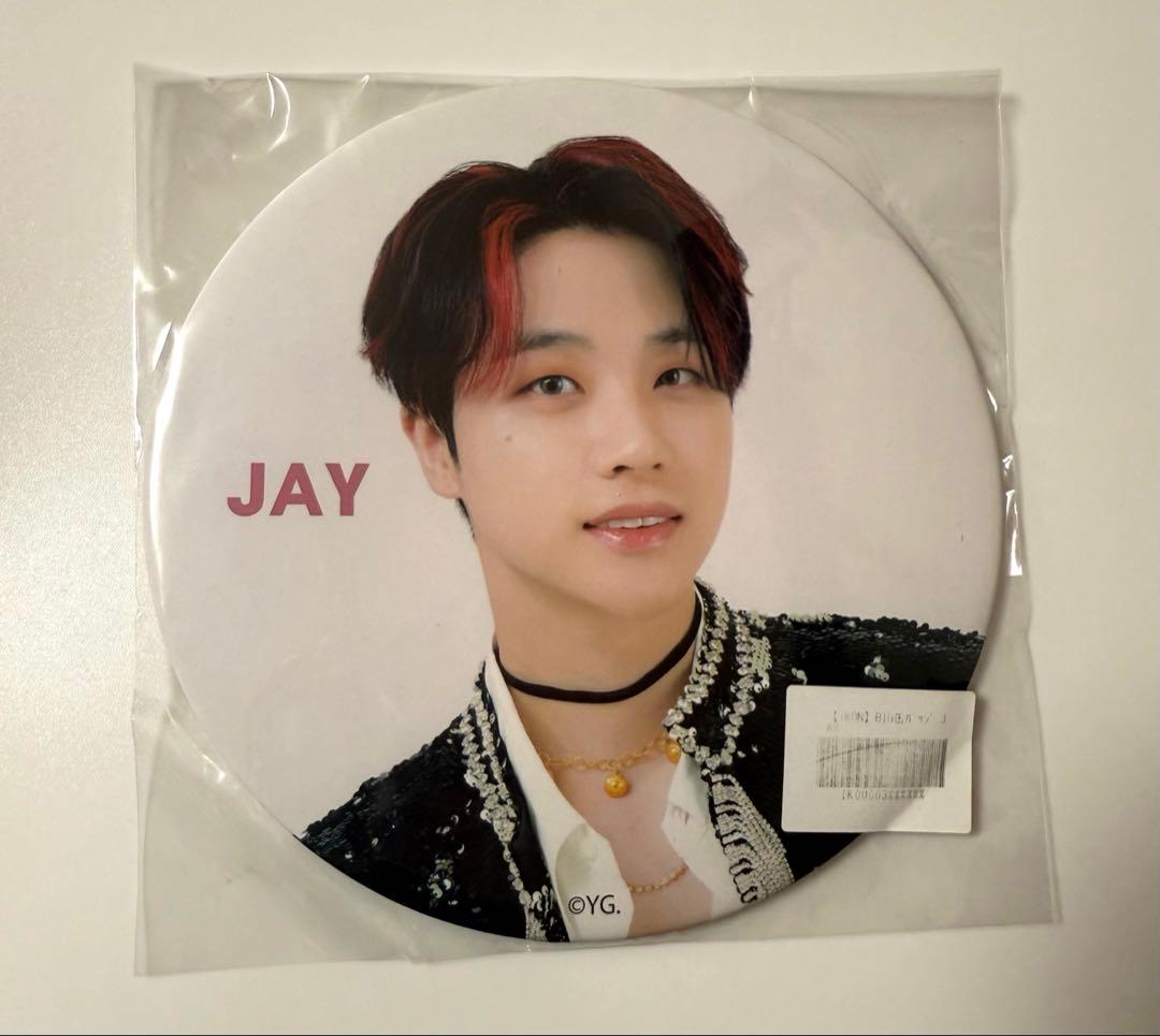 希少　新品未開封　iKON ジナン　BIG缶バッジ iKON - iKON ジナン 缶バッジの通販 by いぇっさー｜アイコンならラクマ