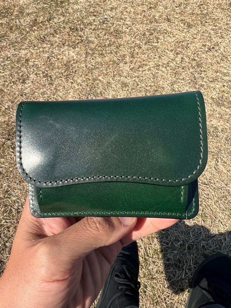 【限定】WILDSWANS タング　グリーン TONGUE（タング） | WILDSWANS（ワイルドスワンズ）の小銭入れ