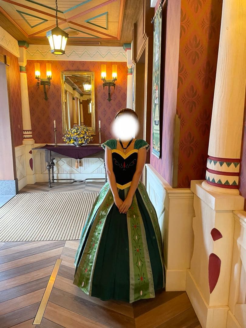 Dハロ　戴冠式アナ　コスプレ3点セット