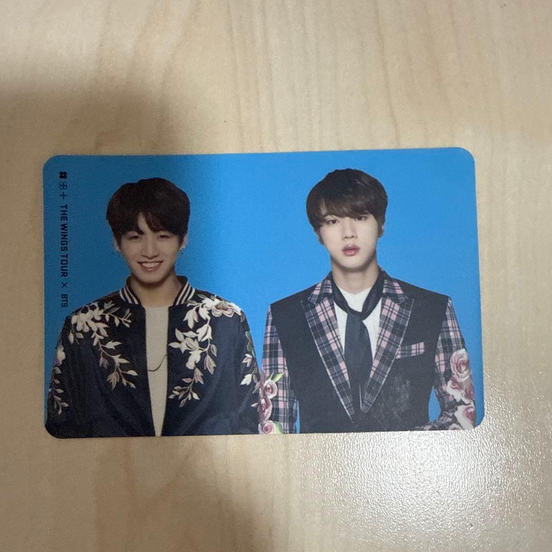 wings グク ジョングク ジン ソクジン JIN ステッカー セット BTS